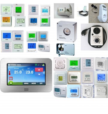 Thermostat-Regler Zeitschalter digital Touchsreen 